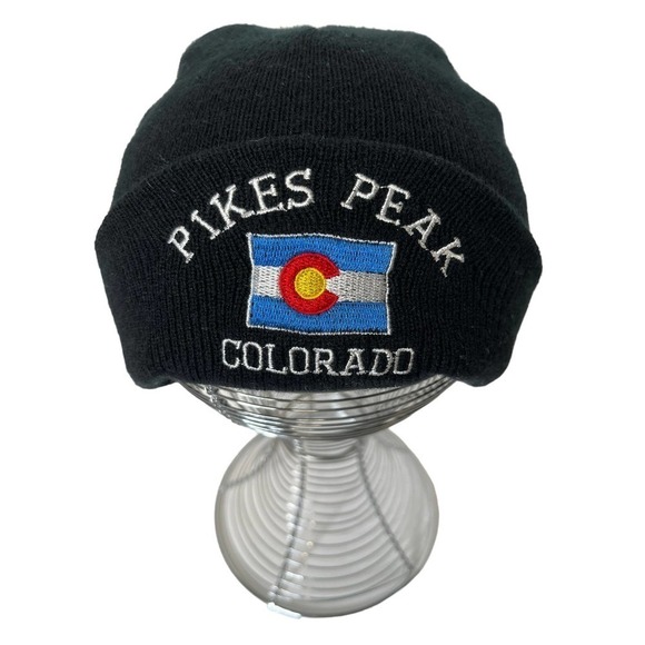 Pikes Peak Colorado Beanie Knit Hat Unisex - Picture 1 of 4
